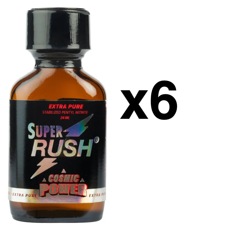 BGP Leather Cleaner SUPER RUSH Black Label COSMIC POWER 24ml x6
